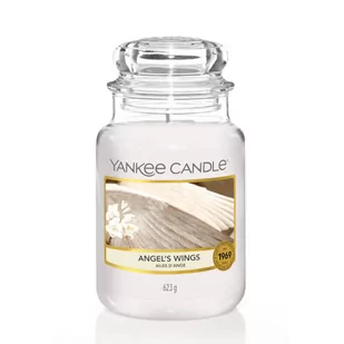 Yankee Candle Angel´s Wings 623 g Classic duża świeczka zapachowa - Świece - miniaturka - grafika 1