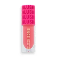 Róże do policzków - Makeup Revolution Blush Bomb Róż do Policzków Savage Coral - miniaturka - grafika 1