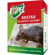 Zwalczanie i odstraszanie szkodników - Bros Sp z o.o EXPEL Kostka na myszy i szczury 300g 1883 - miniaturka - grafika 1