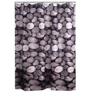 Ridder 403270 00 zasłona prysznicowa tekstylna ok. 180 x 200 cm, piedras 403270-00 - Zasłony prysznicowe - miniaturka - grafika 1