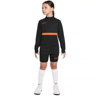 Bluza Nike NK DF Academy 21 Drill Top Jr CW6112 (kolor Czarny, rozmiar XS) - Bluzy damskie - miniaturka - grafika 3