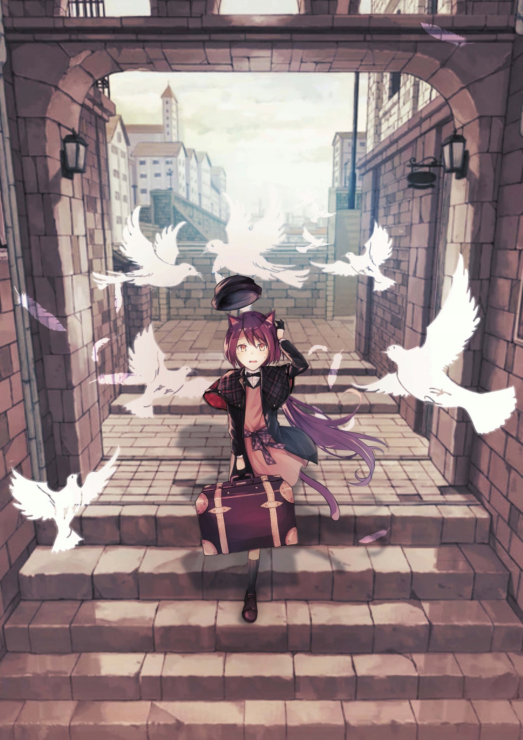 Plakat A1 gra anime Arknights