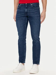 Tommy Hilfiger Jeansy Merceer MW0MW35169 Granatowy Straight Fit - Spodnie męskie - miniaturka - grafika 1