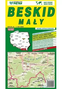 Mapa składana Beskidu Małego 1:50 000 - Wydawnictwo Kartograficzne - Atlasy i mapy - miniaturka - grafika 2