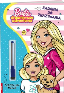 Barbie Dreamhouse Adventures. Zadania do zmazywania - Książki edukacyjne - miniaturka - grafika 2