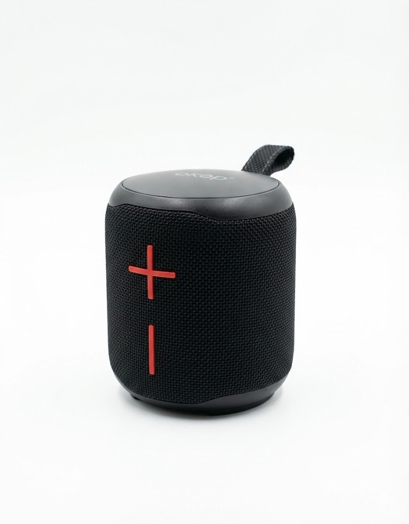 Głośnik Przenośny Bluetooth OKOP KP-582 Czarny 10W RGB TWS Bezprzewodowy