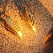 Kolczyki - Kolczyki pozłacane Art Deco Gregoire II - miniaturka - grafika 1