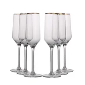 Kieliszki - Altom RUBIN GOLD KPL. 6 KIELISZKÓW SZAMPAN 220ML 5902689875250 - miniaturka - grafika 1