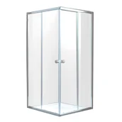 Kabiny prysznicowe - Invena Parla 90x90 szkło przezroczyste AK-48-195-O - miniaturka - grafika 1