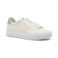 Trampki damskie - Calvin Klein Trampki VULC LACE UP | z dodatkiem skóry - miniaturka - grafika 1