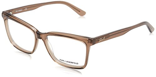 KARL LAGERFELD Damskie okulary przeciwsłoneczne KL6080, brązowe, 54