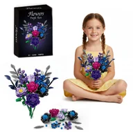 Klocki - Coil klocki konstrukcyjne zestaw bukiet kwiatów 759 el. elementów g - miniaturka - grafika 1