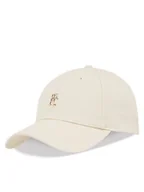 Czapki i chusty sportowe męskie - Tommy Hilfiger Czapka z daszkiem Elevated Chic Cap AW0AW17128 Écru - miniaturka - grafika 1