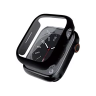 Szkła hartowane na telefon - Etui + szkło Crong Hybrid Watch Case Apple Watch 4/5/6/7/SE/8/9 40/41mm (Black) - miniaturka - grafika 1
