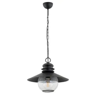 Lampy sufitowe - Stylowa lampa wisząca w czarnym kolorze AL 61341 z serii HOLLY - miniaturka - grafika 1