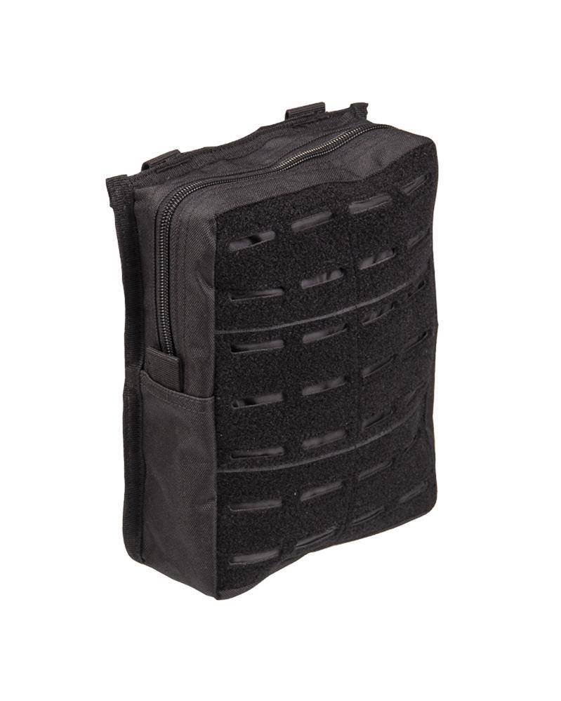 Czarna saszetka na pasek, duża