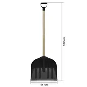 Łopaty do śniegu - Łopata śniegowa Small 132 cm Economic - miniaturka - grafika 1