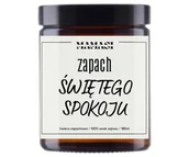 Świece - Zapach Świętego Spokoju Świeca Sojowa Zapachowa 180Ml Urodziny, Imieniny - miniaturka - grafika 1