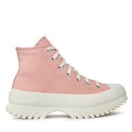 Trampki damskie - Trampki Converse Chuck Taylor As Lugged 2.0 A05475C Różowy - miniaturka - grafika 1