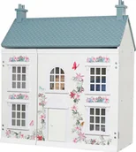 Domki dla lalek - Drewniany piękny domek dla lalek biały z mebelkami otwierany Bezpieczne zakupy! Szybka wysyłka! oryginalne, zaplombowane pudełko! - miniaturka - grafika 1