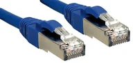 Patchcordy - Lindy 45641 kabel sieciowy Niebieski 0,5 m Cat6 SF/UTP (S-FTP) - miniaturka - grafika 1