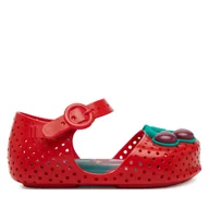 Buty dla dziewczynek - Baleriny Melissa Mini Melissa Furadinha Bb M 35980 Czerwony - miniaturka - grafika 1