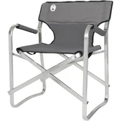 Meble turystyczne - Krzesło Coleman DECK CHAIR ALUMINIUM GREY - miniaturka - grafika 1