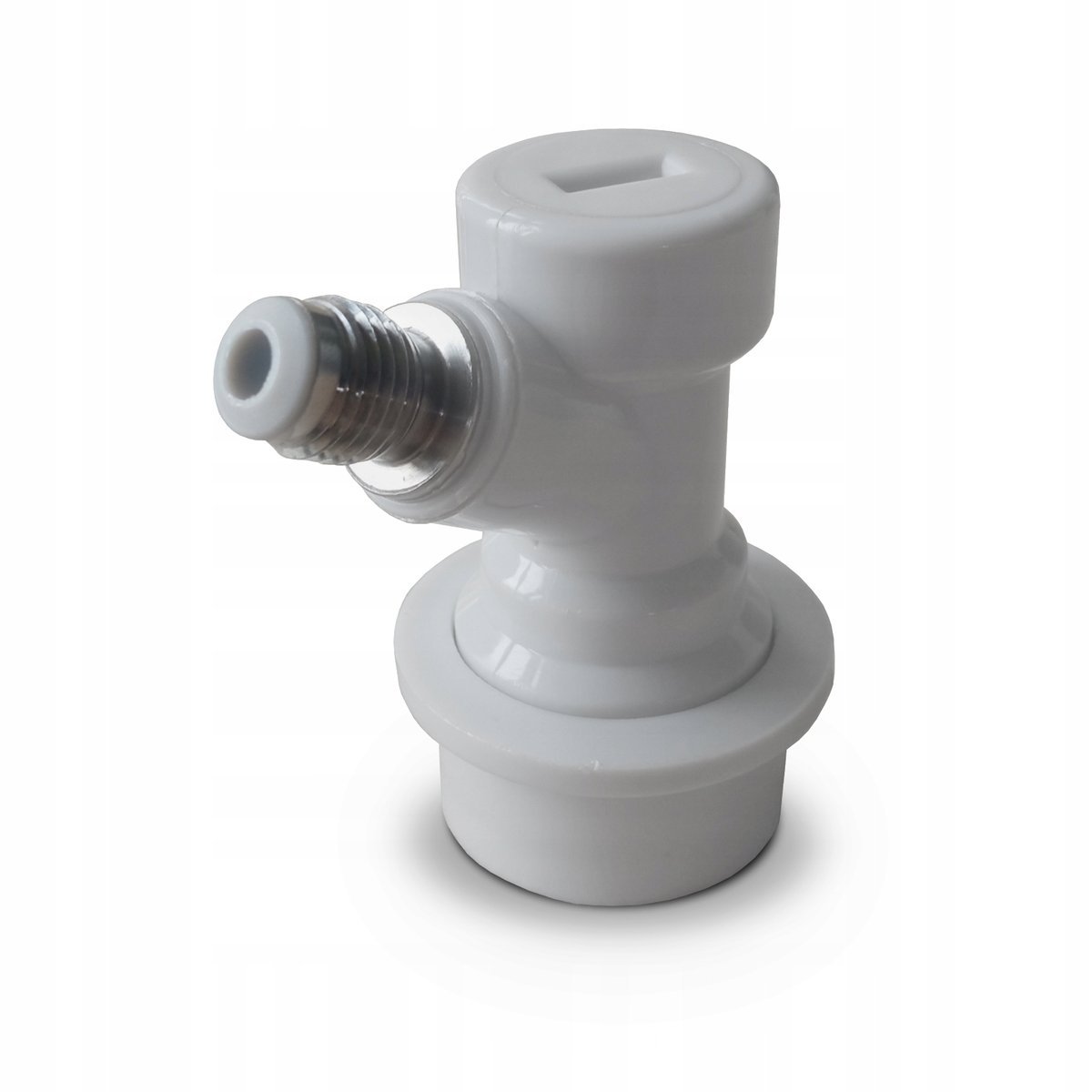 Szybkozłączka szara złączka BALL LOCK z gwintem