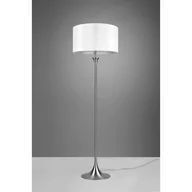 Lampy stojące - Trio Sabia 415700307 lampa stojąca podłogowa 3x40W E27 srebrna/biała - miniaturka - grafika 1