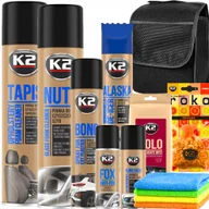 Kosmetyki samochodowe - K2 Zestaw Kosmetyków Do Pielęgnacji Czyszczenia Auta Kuferek Odmrażacz - miniaturka - grafika 1