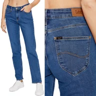 Spodnie damskie - Lee MARION STRAIGHT Mid Ada DżINS PROSTE DAMSKIE SPODNIE JEANSOWE W31 L31 - miniaturka - grafika 1