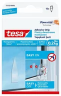 Inne mocowania - Tesa Plastry montażowe udźwig 200 g przezroczyste 16 szt. 77732-00002-00 - miniaturka - grafika 1