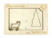 Ramki na zdjęcia - Amerykański toy terier ramka na zdjęcie z psem - miniaturka - grafika 1