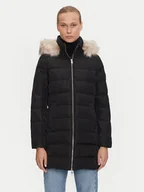Kurtki damskie - Tommy Hilfiger Kurtka puchowa Heritage WW0WW43234 Czarny Regular Fit - miniaturka - grafika 1