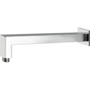 Deante NAC046K wylewka ścienna kwadratowa 375 mm CHROM NAC_046K - Akcesoria do armatury i ceramiki - miniaturka - grafika 1