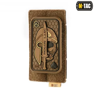 M-Tac - Panel na naszywki na MOLLE - 80 x 135 mm - Coyote - 10122005 - Odzież taktyczna i umundurowanie - miniaturka - grafika 2