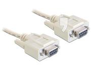 Kable miedziane - DELOCK 84169 Delock kabel transmisyjny Null Modem 9F/9F RS232, 3m - miniaturka - grafika 1