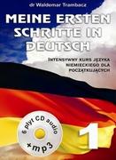 Książki do nauki języka niemieckiego - Meine Ersten Schritte in Deutsch 1. Intensywny kurs języka niemieckiego dla początkujących - miniaturka - grafika 1