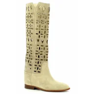 Kozaki damskie - Ażurowe kozaki damskie CARINII - Carinii - miniaturka - grafika 1