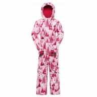 Kombinezony dla dzieci - ALPINE PRO Kombinezon dziecięcy zimowy PTX 8000 Kiremo różowy r.80-86 - miniaturka - grafika 1