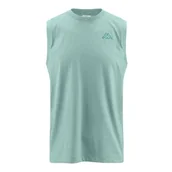 Koszulki męskie - Kappa Cadwal Korporate Man Tee Wygodna i stylowa koszulka techniczna Green Lichen Green Wasabi, rozmiar 3XL - miniaturka - grafika 1