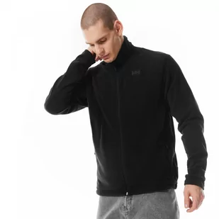 Męski polar rozpinany bez kaptura Helly Hansen Daybreaker Fleece Jacket - czarny - HELLY HANSEN - Koszulki sportowe męskie - miniaturka - grafika 1