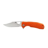 Noże kuchenne - Nóż Honey Badger Clippoint Medium Orange HB4074 - miniaturka - grafika 1