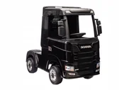 Pojazdy elektryczne dla dzieci - Auto Na Akumulator Scania 500R HL698 Czarne 4x4 - miniaturka - grafika 1