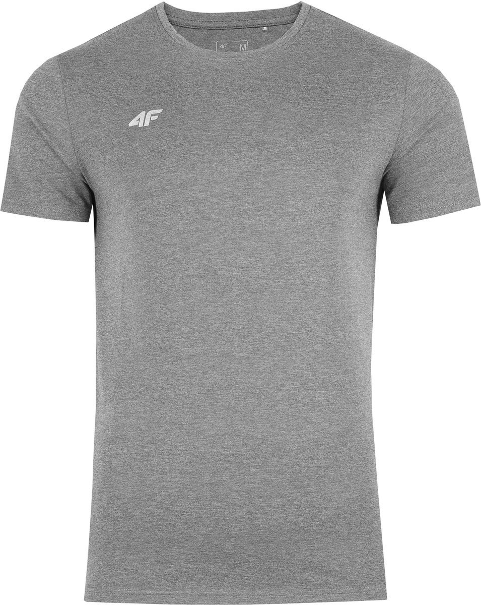 KOSZULKA T-SHIRT MĘSKI 4F KOLEKCJA LIMITOWANA SREBRNE LOGO TSM003B