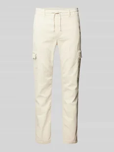 Spodnie cargo o kroju slim fit ze sznurkiem model ‘Gymdigo’ - Spodnie męskie - miniaturka - grafika 1