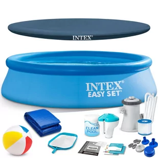 Basen ogrodowy rozporowy Intex 244x61 zestaw 16w1 - Baseny ogrodowe - miniaturka - grafika 1