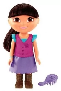 Fisher Price LALKA DORA + SZCZOTKA DO WŁOSÓW - Lalki dla dziewczynek - miniaturka - grafika 1