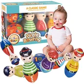 Zabawki i gry sportowe - Gra zręcznościowa mini kręgle pirackie dla dzieci kulki - miniaturka - grafika 1