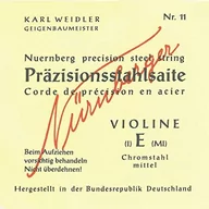 Akcesoria do instrumentów smyczkowych - Norymberger precyzja struna skrzypiec D 1/2 - miniaturka - grafika 1